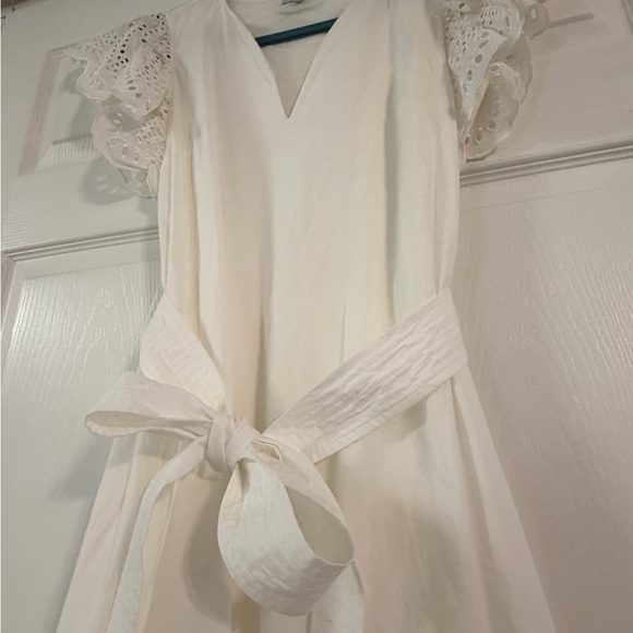 Rails Gia Belted Eyelet Midi Dress - Picture 4 of 8